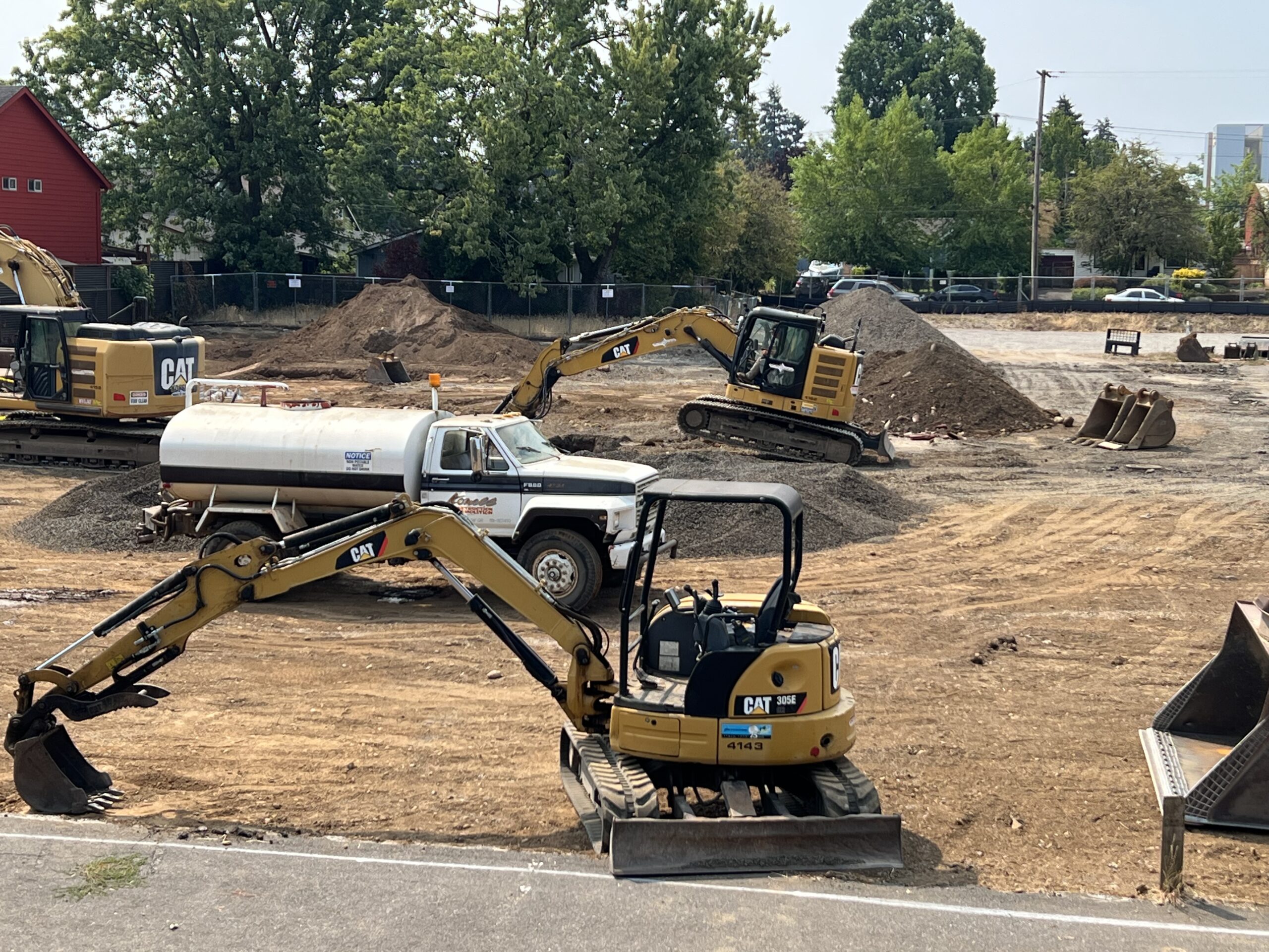 Building Permit Granted & Construction Begins
